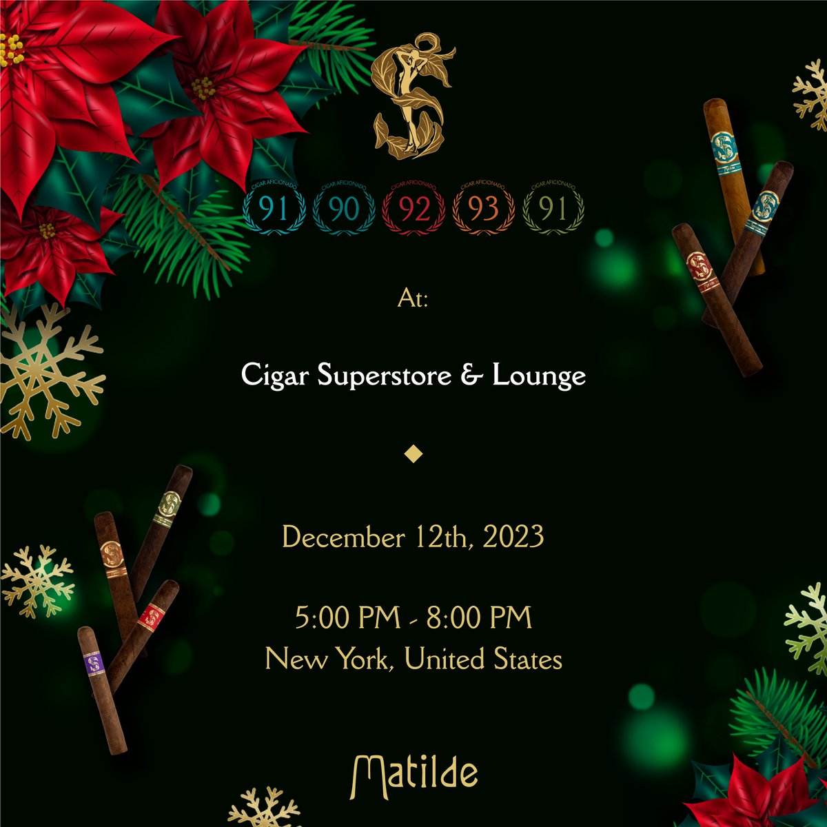 Matilde Cigars tweet media