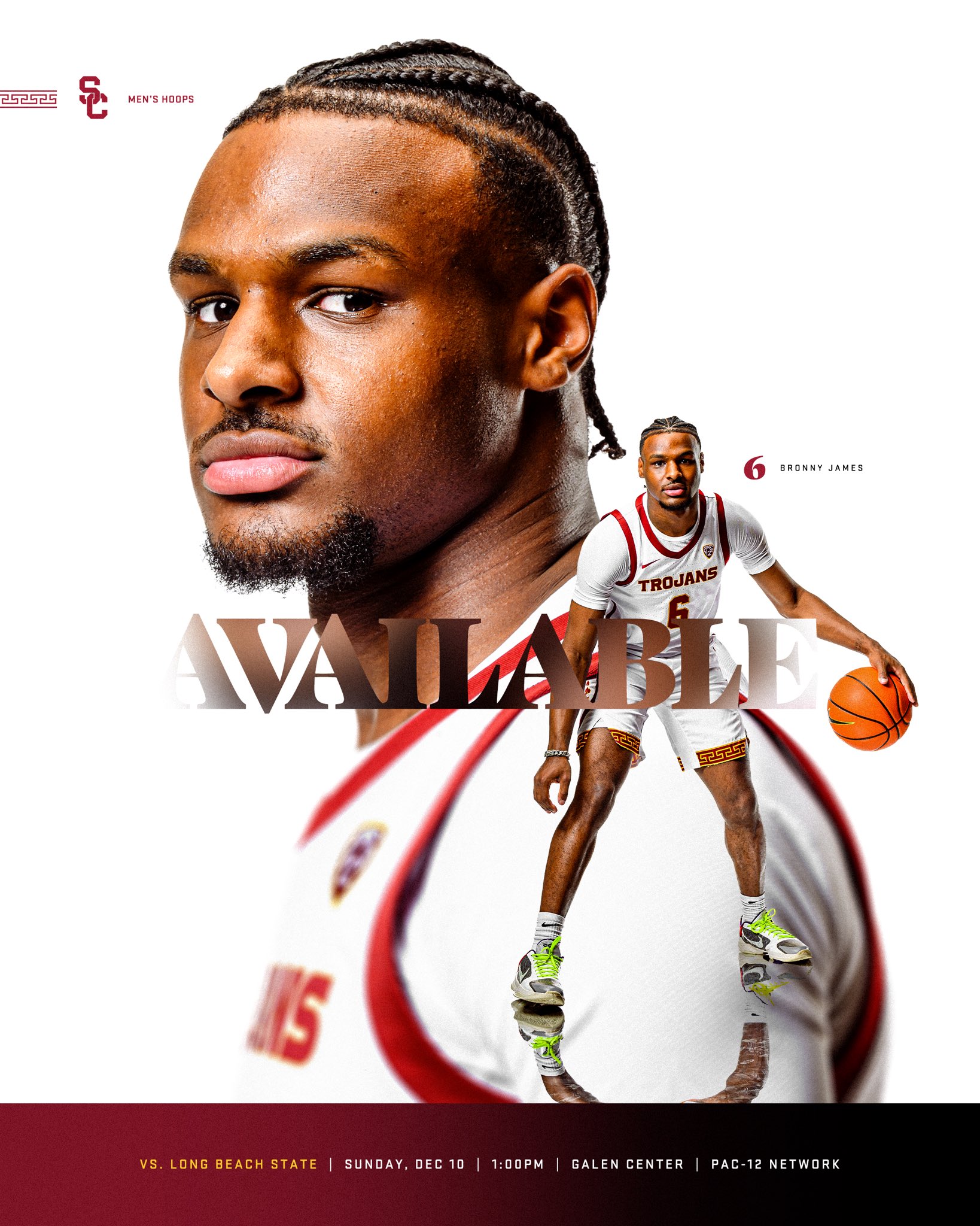 Bronny shop james poster