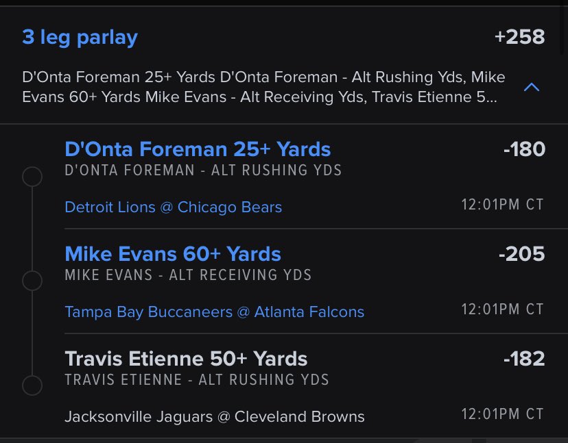 Quigs_TT's tweet photo. 🎄 #TIExp 25 Days of Parlays 🎄
December 10 2023
Quigs- Evans yards
CharliePicks- Etienne yards
LordOfTheBeats- Foreman yards
@cvyIII @lordofthebeats https://t.co/BeCoZBcuM5
