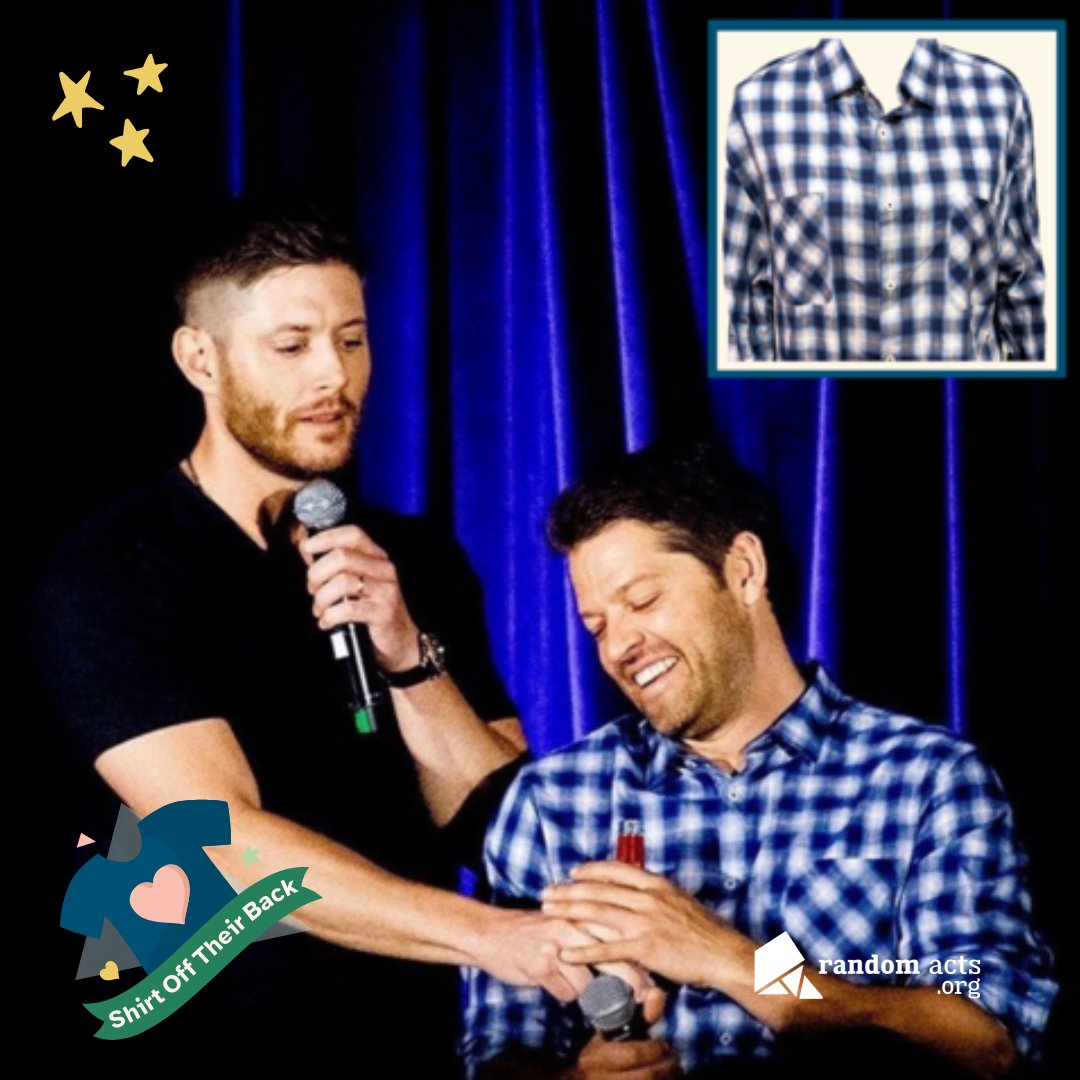 RandomActsOrg's tweet photo. The angel wears plaid, too? π§π€ Now it can be yours! Today is the LAST DAY of the #ShirtOffTheirBack auction, so be sure to get your bids in. It ends at 9pm EST! Get this plaid shirt (and honestly, quite a bit of plaid options) here: https://t.co/F5MzW7F3zi @32auctions https://t.co/LxRS2B7m2w