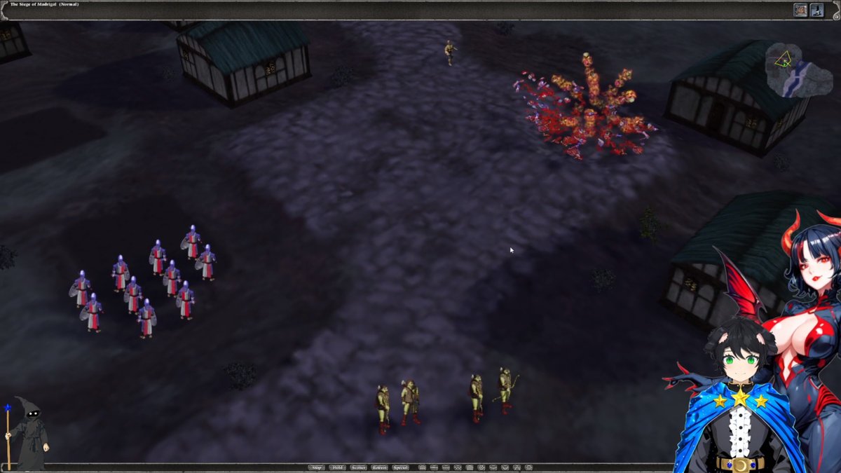 ManasongWriting's tweet photo. Today, there'll be more heavy consequences for little actions in Myth: The Fallen Lords, a brutally unforgiving #retrorts by old Bungie.
I'll attempt to lead our hopeless bunch against the unending waves of undead without getting (most) of us killed.
#mythtfl https://t.co/mEV4CrWqU1