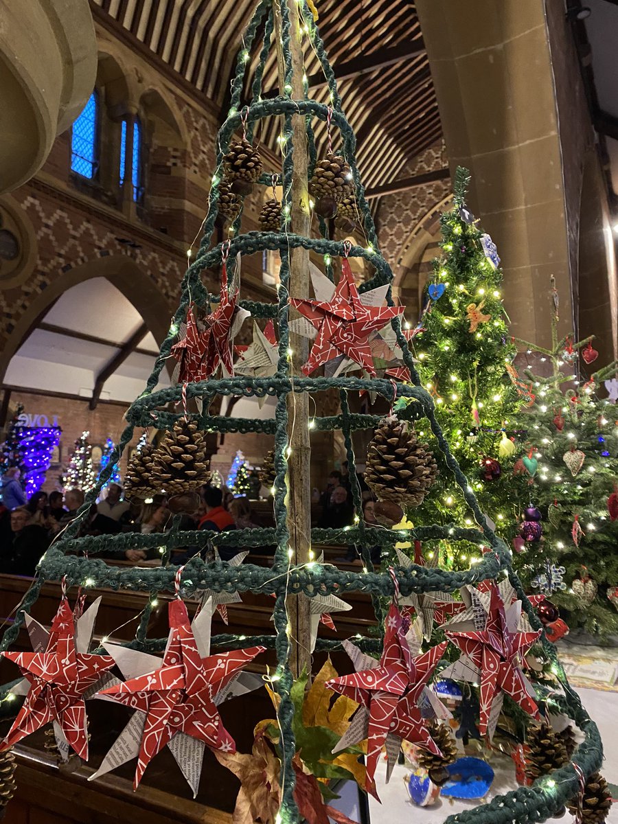 Christmas Tree Festival @ St Augustine’s Church #Penarth is always so special 🎄
