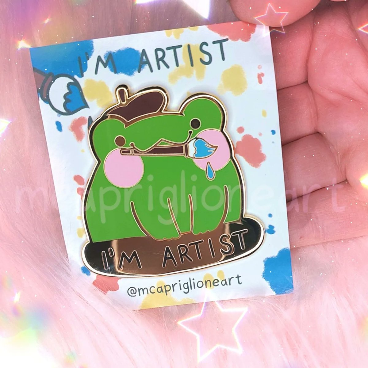I've got lots of great stuff in my shop, like prints, pins, stickers, stationery, and more!