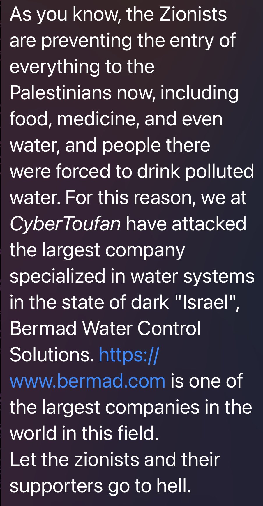 Siber Toufan Siber Saldırısı