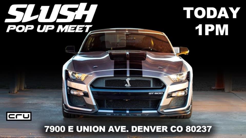 SLUSH SUNDAY POP UP MEET! 

50 degrees and cloudy. We will take it! Respect the spot and drive safely.