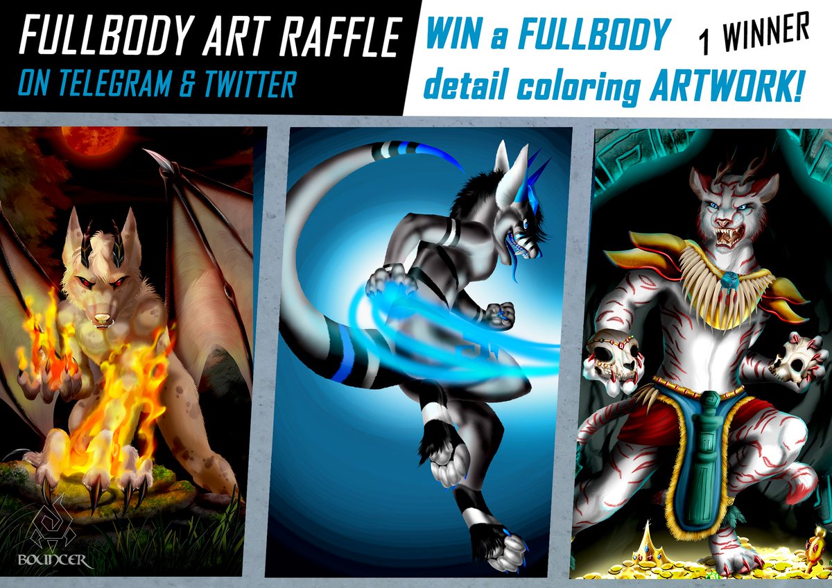 BouncerDemon's tweet photo. ✨ FULL BODY ART RAFFLE✨
Win a detailed fullbody artwork!
1 Winner

👉🏼 Follow
👉🏼 Like + Repost
👉🏼 Comment with "yes"

⏰ Participation until 30th december

🔥 You can DOUBLE the chance if you also participate in the raffle on Telegram https://t.co/A0XITaXpk0 https://t.co/okbAny63jI