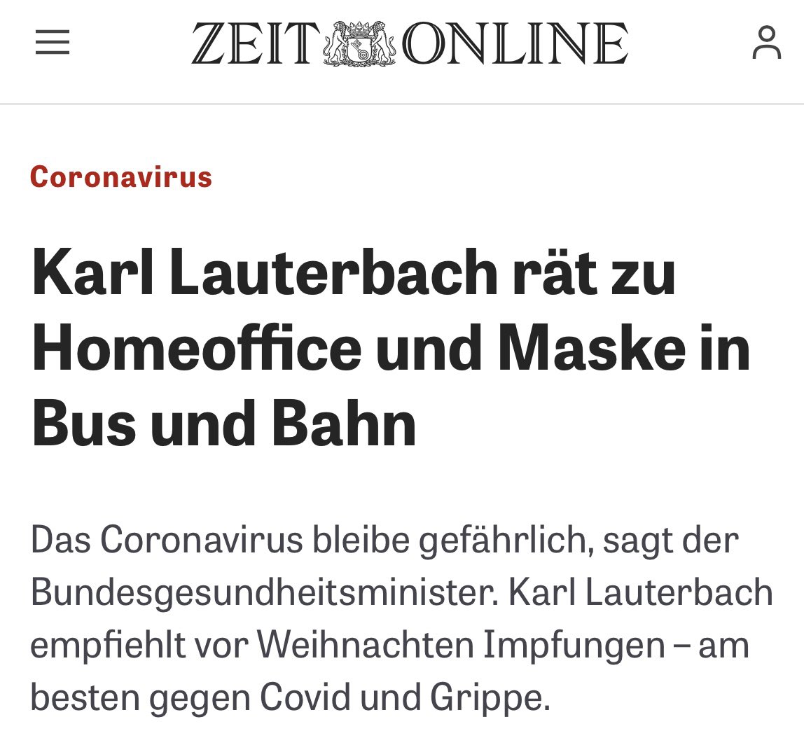 "Corona bleibt gefährlich. Es ist keine Erkältung, die man sich bedenkenlos jede Saison einfangen kann", sagte Lauterbach der BamS. "Vielmehr befällt #Corona oft auch die Blutgefäße oder schwächt das Immunsystem, lässt sich daher viel zu häufig nicht komplett auskurieren."
