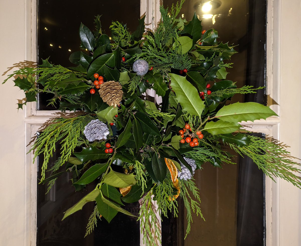 Making wreath's with the kids today.  #Christmas #homemade