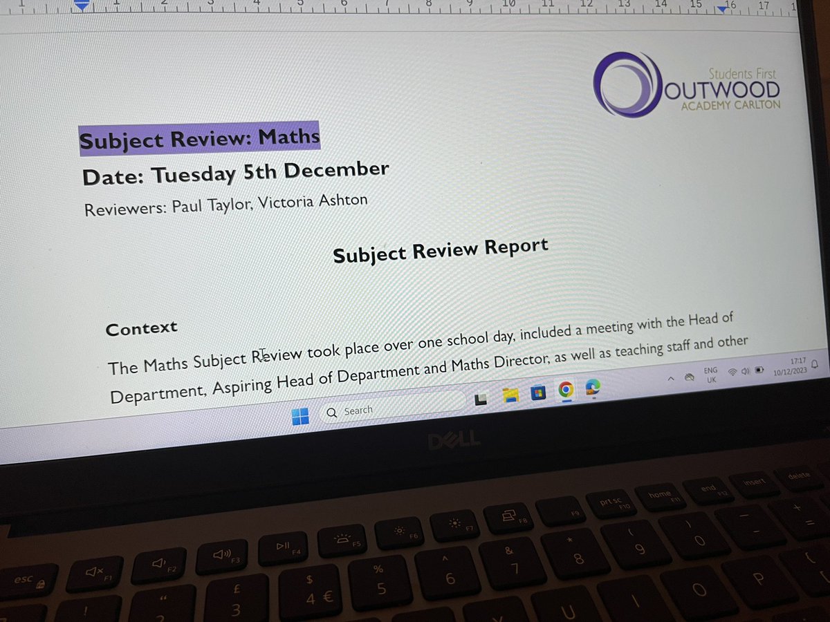 VPatOACa's tweet image. Cannot wait to share this with @LydiaLowe93 

Spending the day immersed in Maths with @ticktock80, last week, was a delight! 

#TransformativeLeadership
#ImprovingNotProving
#WithNotTo