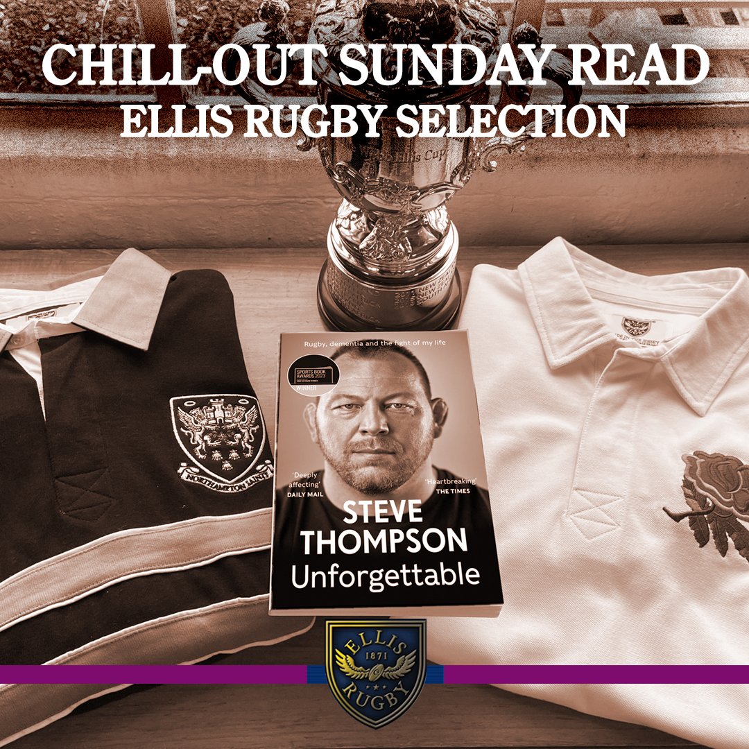 CHILL-OUT SUNDAY THE ELLIS RUGBY BOOK PREVIEW. Unforgettable - Steve Thompson England Rugby

Read - ellisrugby.com/steve-thompson…

#EnglandRugby #NorthamptonSaints #EllisRugby

@TalkRugbyUnion @happyeggshaped @RugbyPass @RugbyEng @RuckRugby @RugbyPass @Tommo33s @SaintsRugby