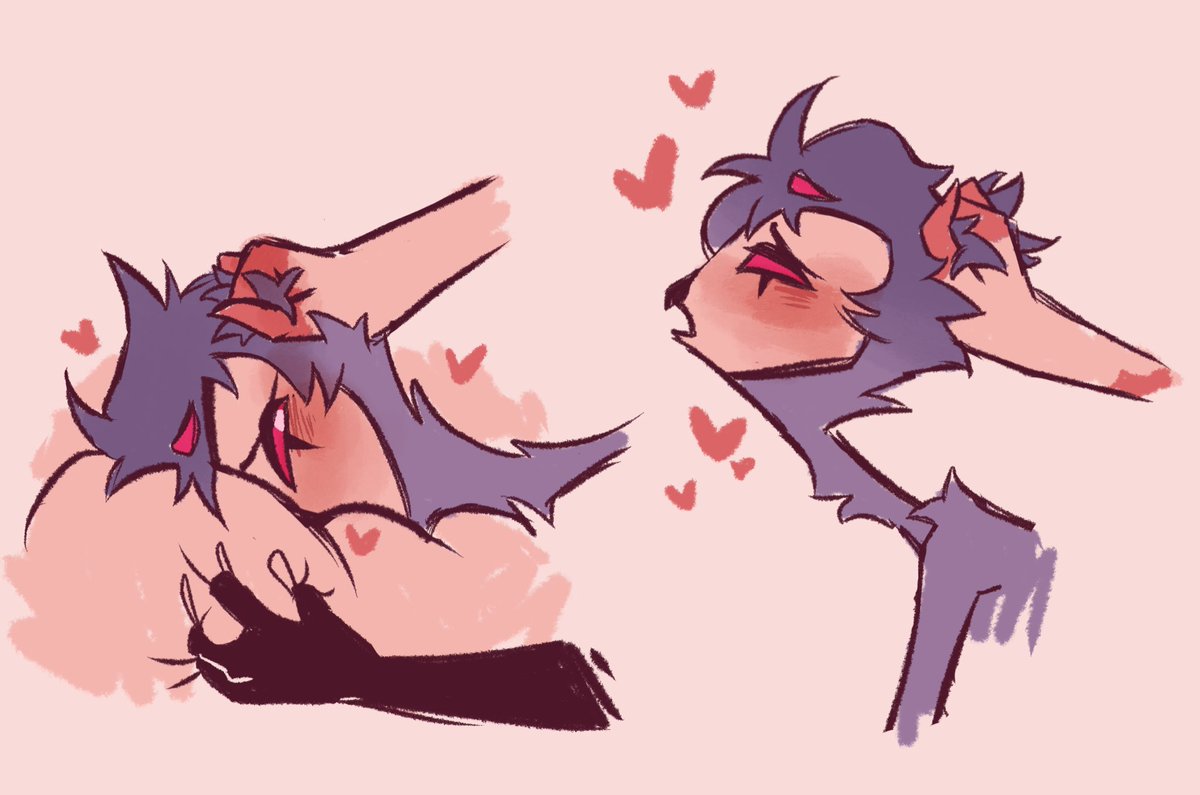 BerriedNSFW's tweet photo. //Suggestive??

Hair pulling…? Feather pulling.

#HelluvaBoss https://t.co/z5rLPH3BQb