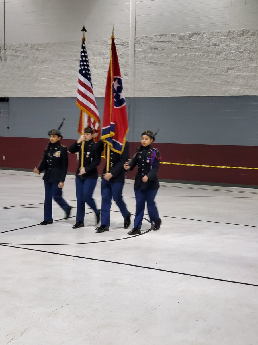 OHSJrotc's tweet photo. Great day of competition at the Red River Brigade Drill meet. Unfortunately ended the day riding out the Clarksville tornado in the hallway. Super proud of these cadets for staying calm in the face of a natural disaster. https://t.co/jubsBQ6BTE