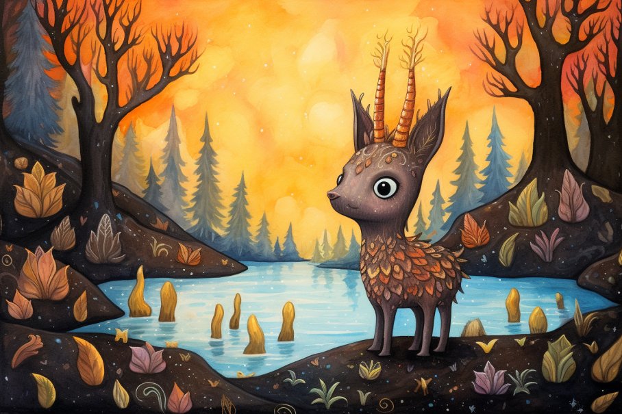 Miss Prickles felt at home in nature.
Among the orange & browns
The pointy trees & leaves
Reflective pools of water
Curving hills & the warm glow of the sun
It all seemed to match her insides.

#OneWithNature #FollowNature