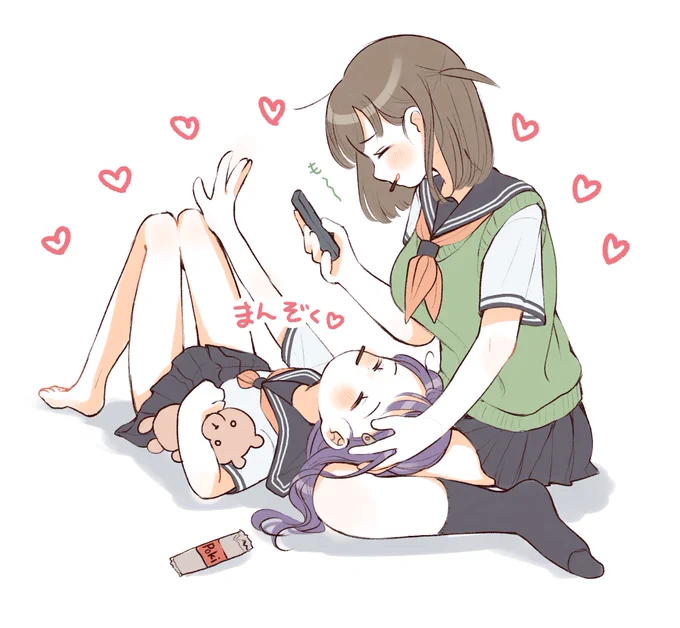 #今年も残りわずかなので今年一番伸びた絵を貼る  当たり前にそういうことするシリーズだ!この2人いいですよね