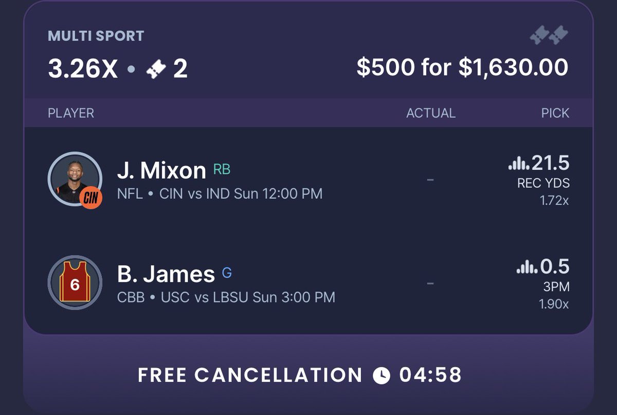 BaneSquad_'s tweet photo. Lebron Son for the Coins 💀

Sleeper Link ⬇️ or Code -> BaneSquad
https://t.co/myAwHP6CR2

I got $500 on this mf https://t.co/GlQYHVMmR5