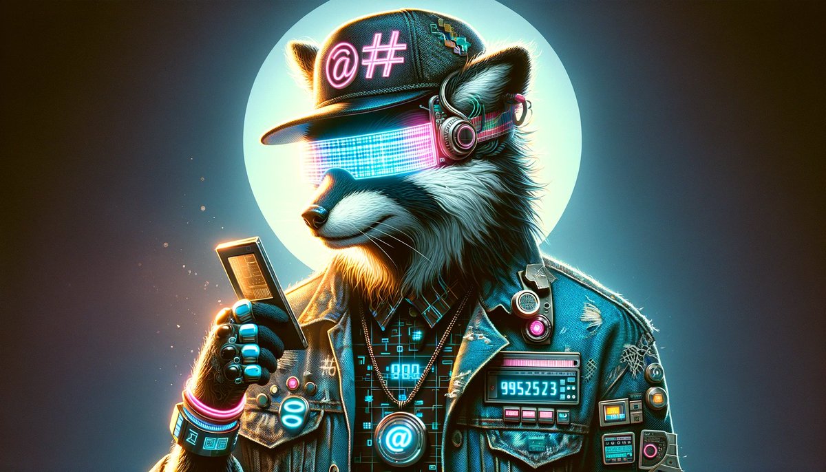 mntyetti's tweet photo. Badger is on the loose on #taggr in the #artag realm..which character will you choose?
https://t.co/z77vYC1hfZ https://t.co/YOIG3PC2fj