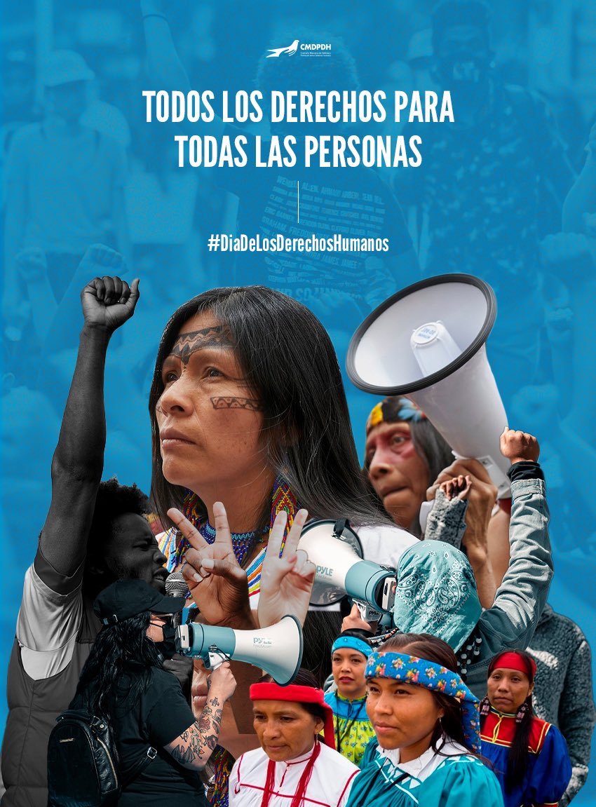 CMDPDH's tweet photo. En este #DiaDeLosDDHH, rendimos homenaje a aquellas personas que han defendido incansablemente los derechos humanos en el 🌎.
Aunque hemos avanzado, es crucial recordar que aún queda trabajo por hacer para garantizar que todas las personas disfruten plenamente ellos. https://t.co/FMU83vGAH2