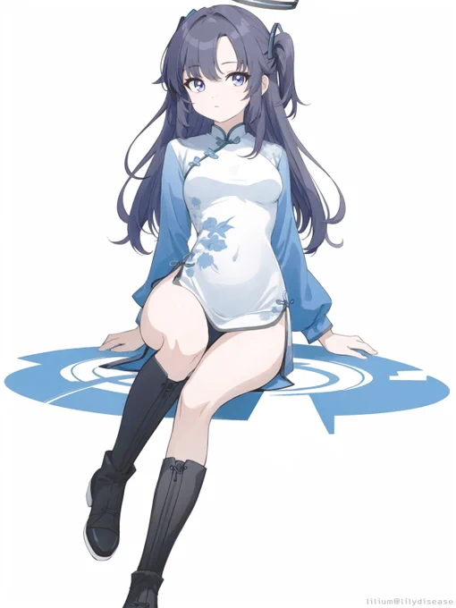 早瀬ユウカ / Hayase YuukaCheongsam#ブルアカ #BlueArchive 