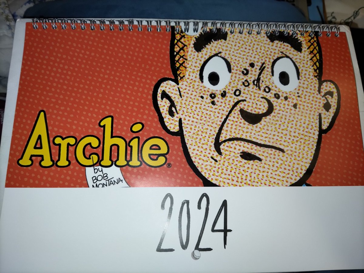 Got my archie calendar #archieandrews