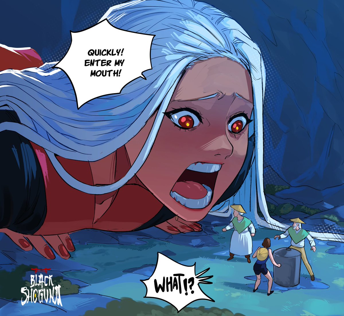 🚶🏃🤸...

#blackshoguna #winter #death #comics #webtoon