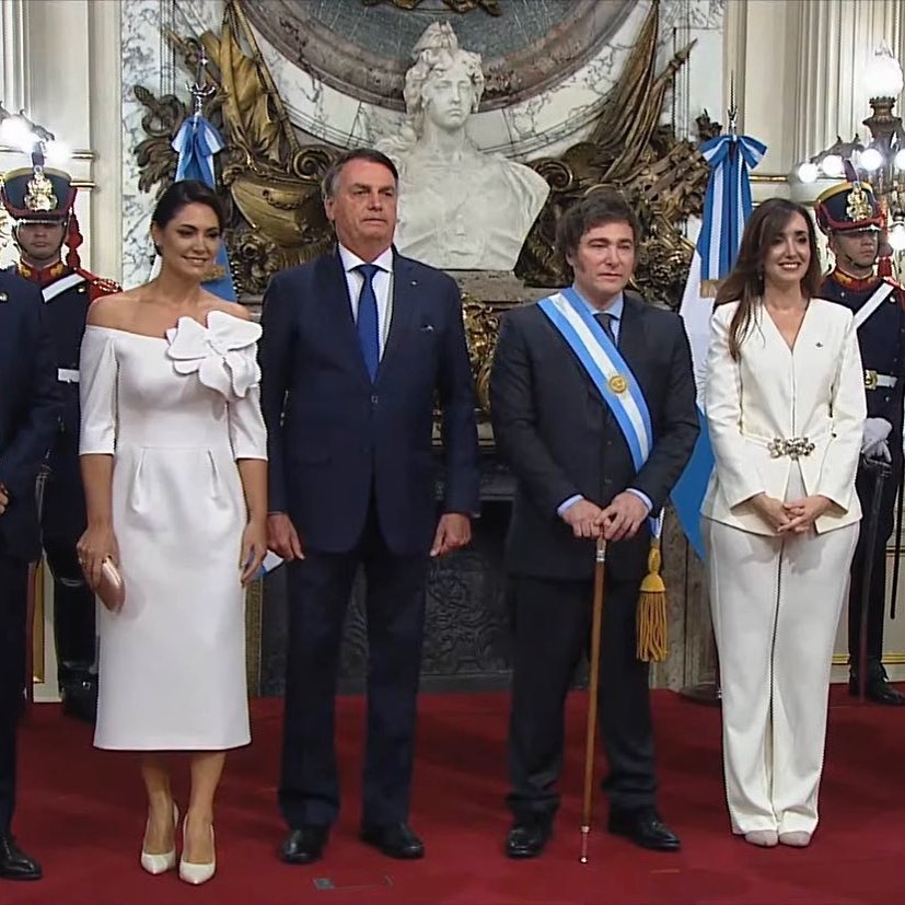 Javier Milei🇦🇷 y Jair Bolsonaro🇧🇷