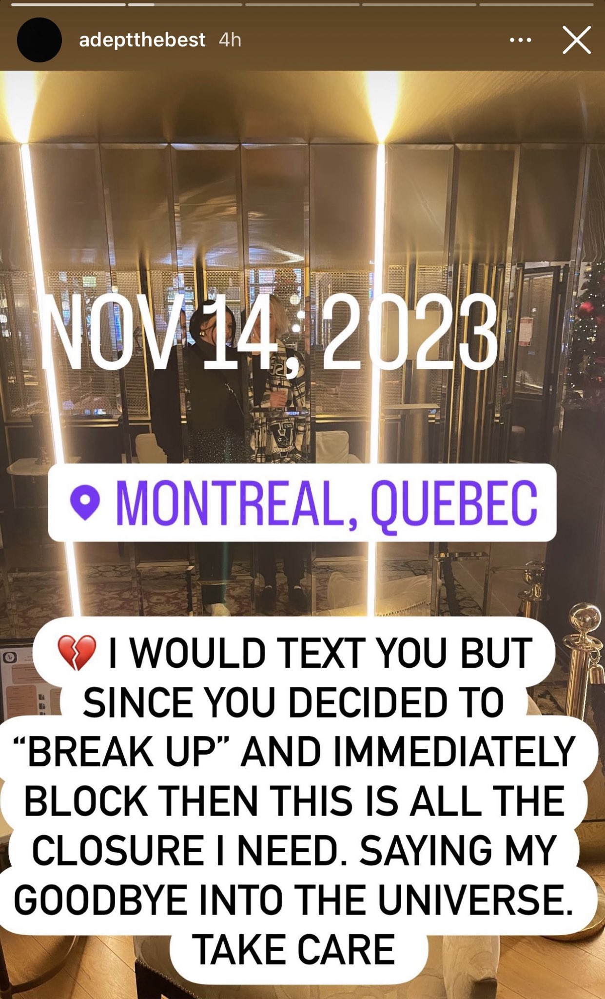 FRAN confirms relationship with xQc in Instagram story and announced she'll  delete her main Instagram for privacy reasons. New Instagram limited to  friends, family, and co-workers : r/OverwatchTMZ