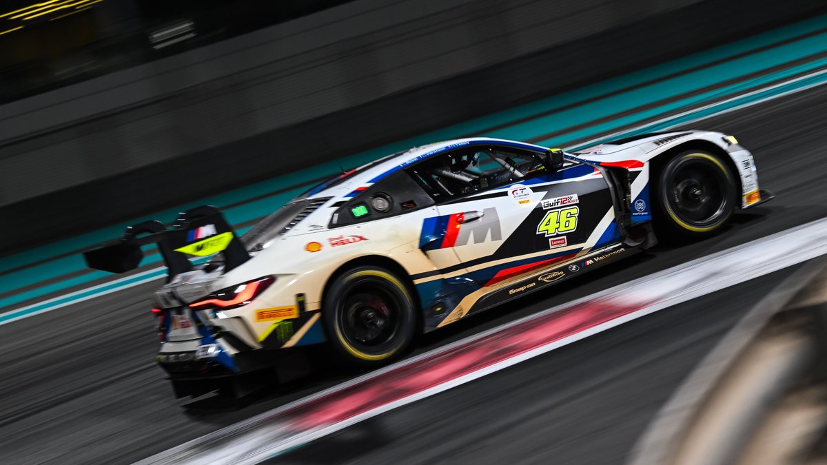 BMW M Team WRT wraps up the @IntercontGTC with style! At the #Gulf12Hours, car #46 with Rossi, Vanthoor, and Yelloly snagged second place. Great job, team! 🥈👏🏁