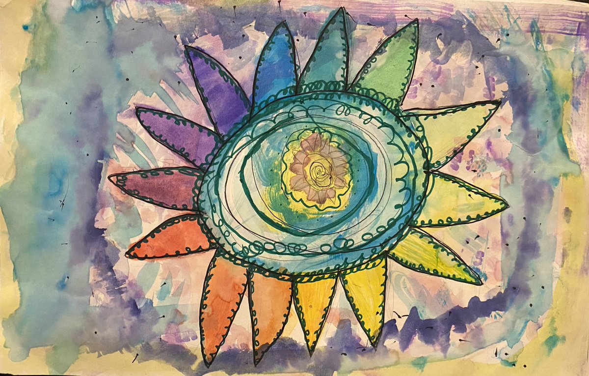 6th Grade’s Creative Color Wheels