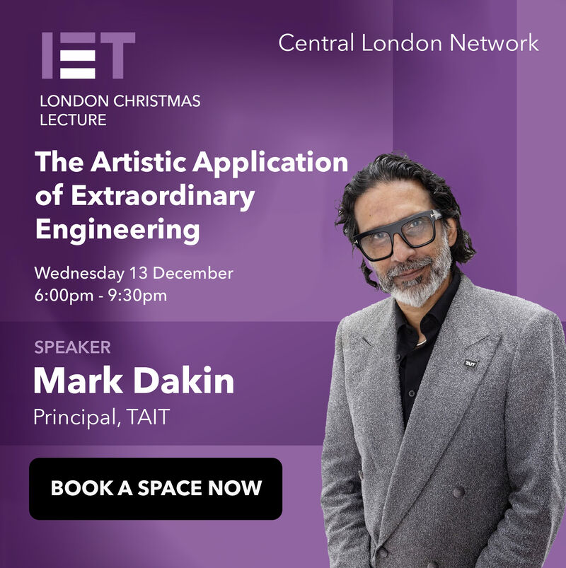 IETLondon's tweet photo. Interested in how extraordinary engineering enables theatrical and stage artistic expression? IET London's #Christmas Lecture is for #artists &amp; #performers as much as #engineers. https://t.co/X8HgnU97mO https://t.co/uzHUppT9yv
