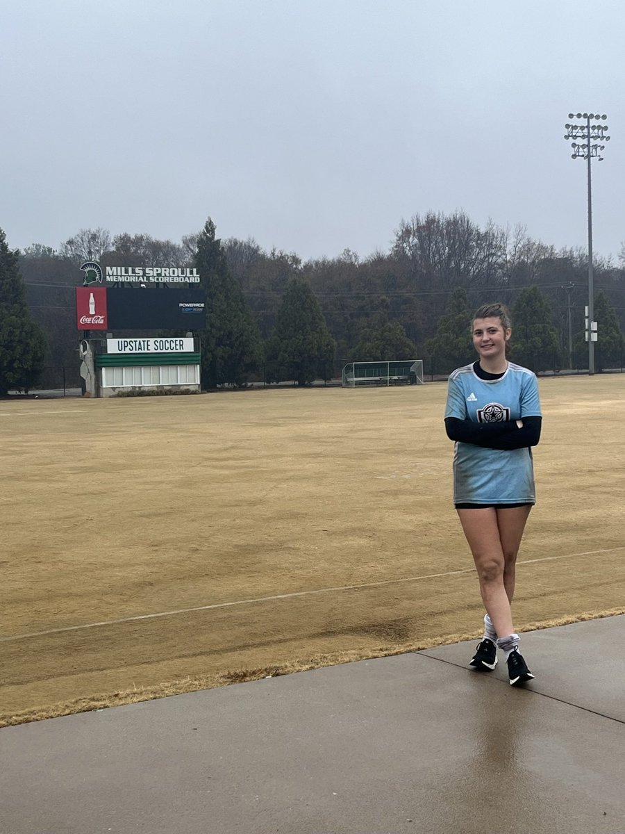 Even though it rained all day, thank you to the <a href="/UpstateWSoccer/">USC Upstate Women's Soccer</a> for hosting a great ID camp. Thank you to all the coaches that were there. <a href="/ImYouthSoccer/">ECNL/GA/Recruiting/College Soccer</a> <a href="/ImCollegeSoccer/">College Soccer Truth ™</a> <a href="/SSN_NCAASoccer/">Sidelines - College Soccer</a>