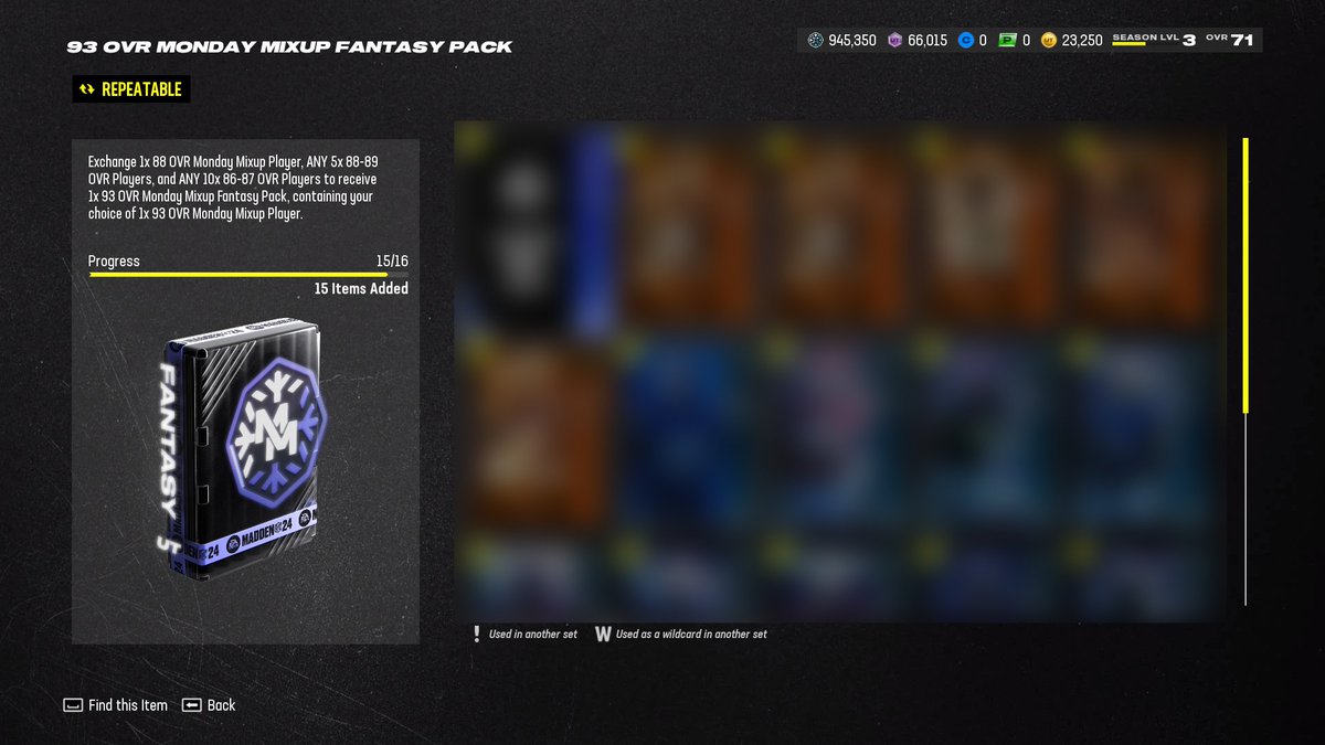 Madden Ultimate Team tweet media