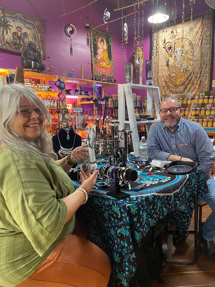 Tetokundesigns's tweet image. Selling my pieces of jewelry at Luna Bohemia Shop, Miami, FL😀Luna Bohemia: Miami Metaphysical &amp;amp; Spiritual Supplies. #lunabohemiashop.com