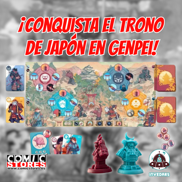 comicstores's tweet photo. 🎴🏯 Domina 'Genpei' y sé el emperador. Estrategia, clanes y poder te esperan en Comic Stores. ¡Reclama tu trono! ⚔️👑
#Genpei #JuegoDeMesa #Japon #JaponFeudal #Otaku #ComicStores #Comic #Merchand #Libro #libreria #malaga #granada #fuengirola https://t.co/mpRy0PZJzP