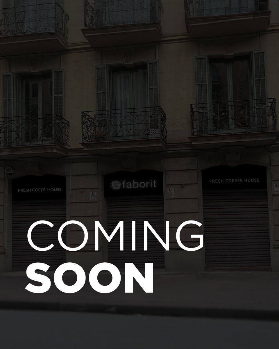 Faborit's tweet image. ⚠️ Un nuevo local Faborit está a punto de llegar… ¿sabes adivinar dónde? ¡Dínoslo en comentarios! 👇

#Faborit #MomentosFaborit #New #NuevoLocal #Apertura