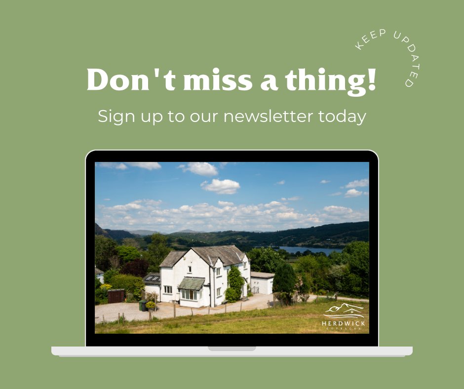 Sign up to our newsletter for exclusive deals, offers, and updates!🏡

Stay in the Herdwick loop! Don't miss out on the Lake District escapes you've been searching for!

hcott.co.uk/uf68h

#HerdwickCottages #StayInformed #newsletter #visitlakedistrict #staycation