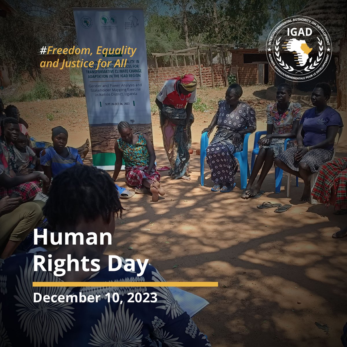 IGAD joins the rest of the world in commemorating International #HumanRights Day, marking the conclusion of the #16DaysOfActivism campaign.  

Take a look at the following article written by @JoselynBigirwa, an expert in Gender and Land, and the Gender focal point at #IGAD
