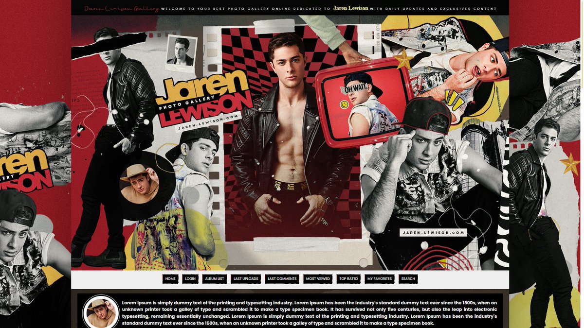 ⭐️Latest Onliner  
🖥️Responsive Coppermine Theme 
🌐jaren-lewison.com/gallery/