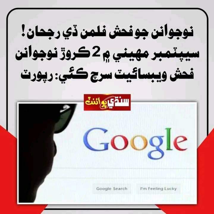 نوجوانن جو فحش فلمن ڏي رجحان، سيپٽمبر مھيني ۾ 2 ڪروڙ نوجوانن فحش ويبسائيٽ سرچ ڪئي: رپورٽ