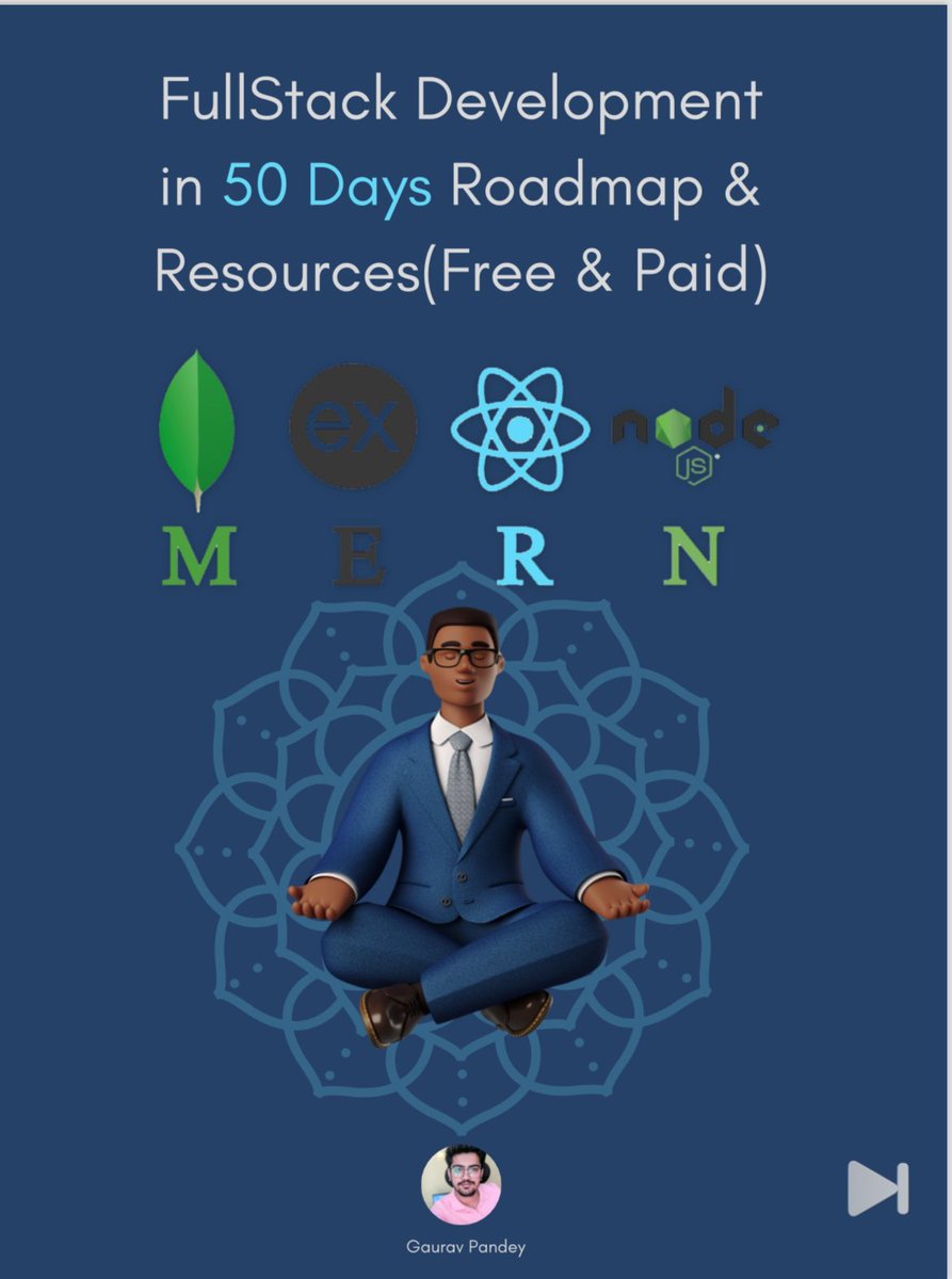 gauravcode's tweet image. Last year, I created this roadmap ebook, and it went viral on the same day. 📈

Many ebook websites have already stolen and listed it on their platforms, selling it for $20. 

But why pay? You can easily download it for FREE✨

Simply 👇

1. Following (so that I can DM)
2. Like…