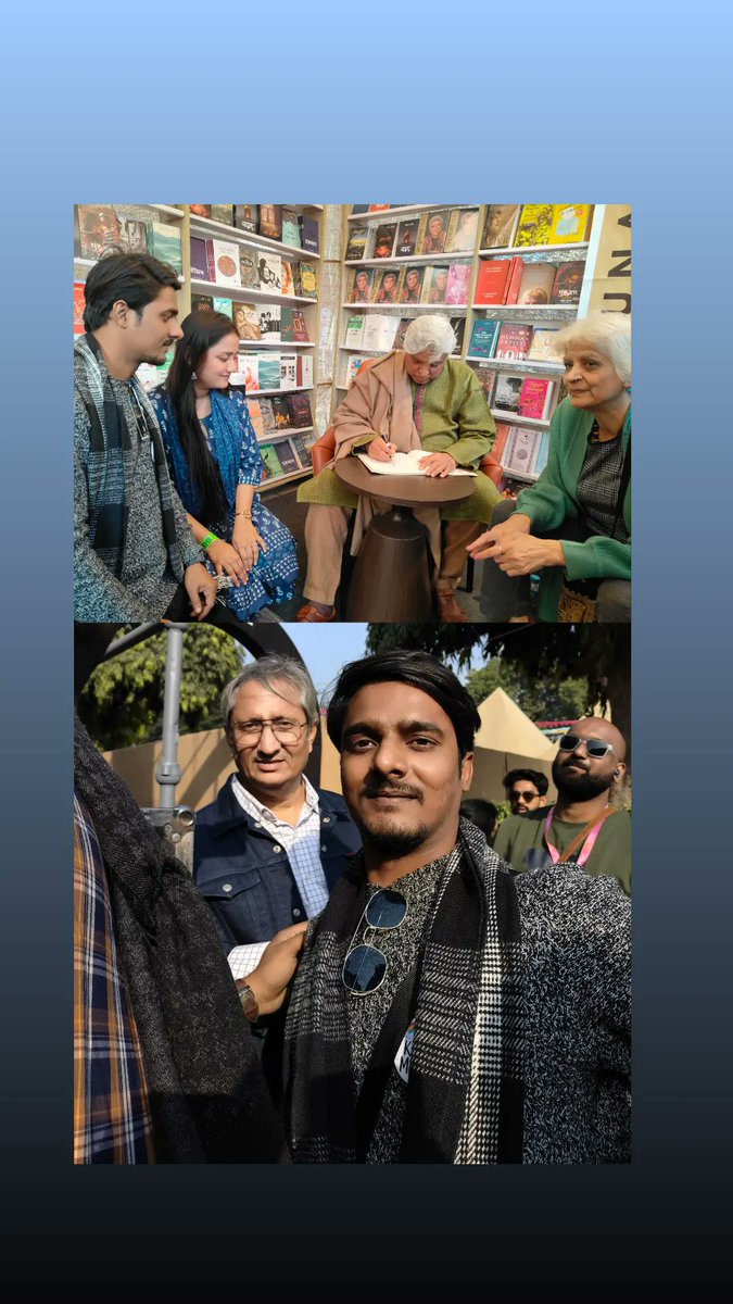 Faizullahjafar2's tweet photo. #Jashn_e_rekhta23
@Rekhta  @JashneRekhta 
@ravishndtv
@ajitanjum @Javedakhtarjadu https://t.co/UhahPXpLny