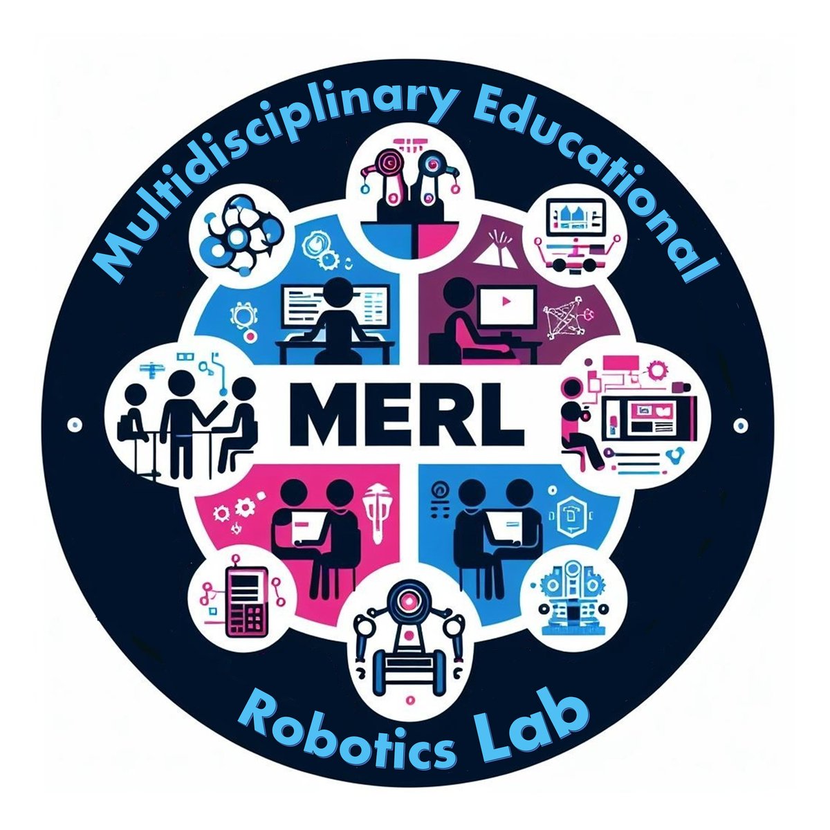 DrCABerry's tweet image. Messing with these logos is keeping me from writing my students exam and working on the robotics class lab, they are grateful. 🤣😜 #MERL #MultidisciplinaryEducationalRoboticsLab #NoireSTEMinist #RoboticsForTheStreets #MySTEMISForTheSTreets We are down to these TWO!!!!