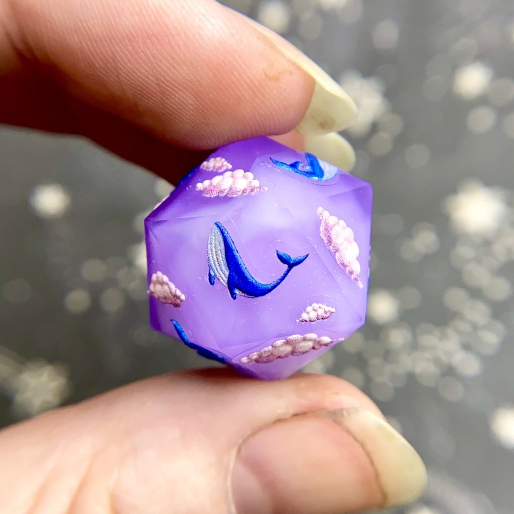 Dreamy_Dice's tweet photo. I have this theory that somewhere in the universe is a world where whales dance through the sky 🐳☁️✨ https://t.co/SklzESnscc