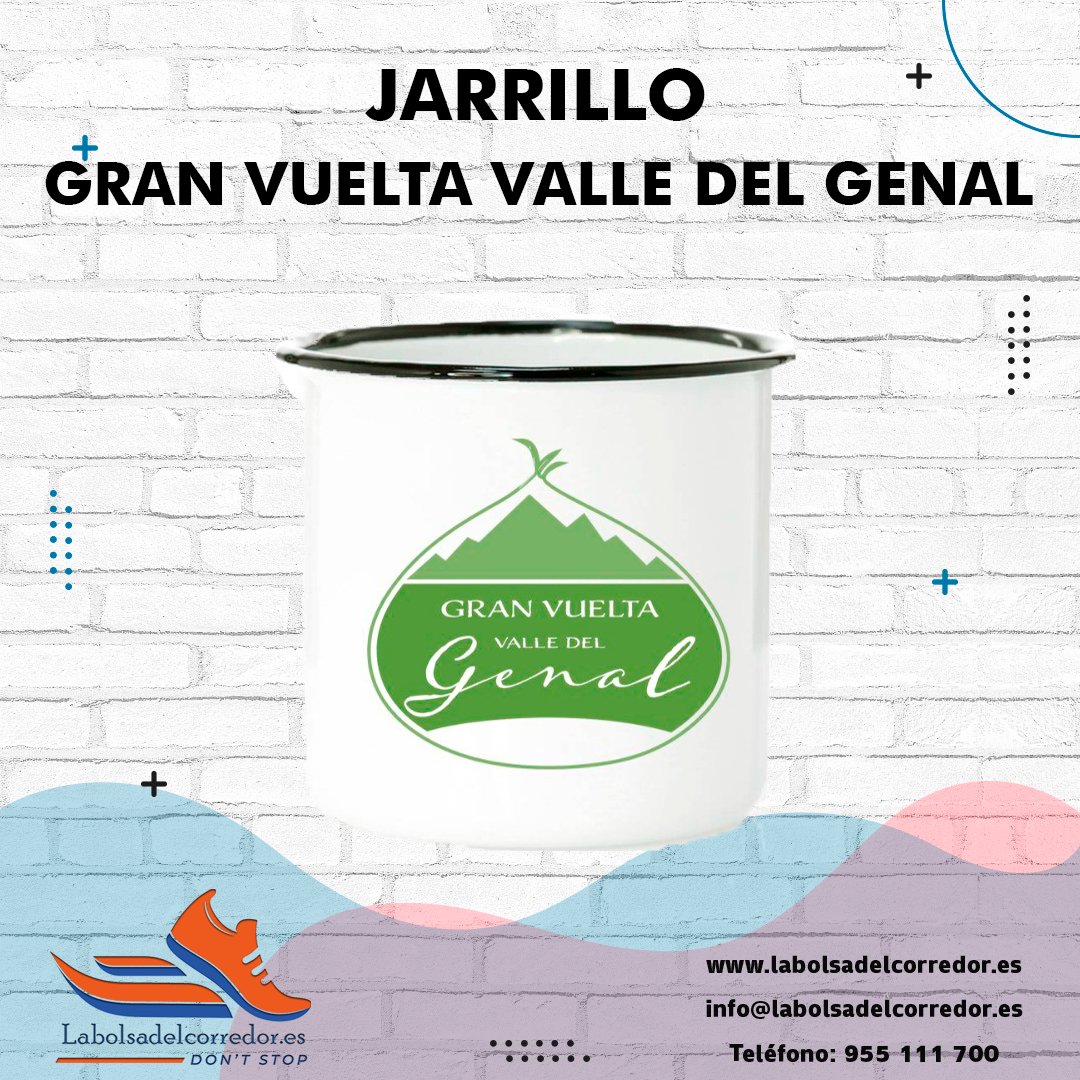Jarrillo metálico vintage.
Merchandising Valle del Genal.
Si deseas información contacta con nosotros.

labolsadelcorredor.es  - info@labolsadelcorredor.es  - Teléfono 955111700