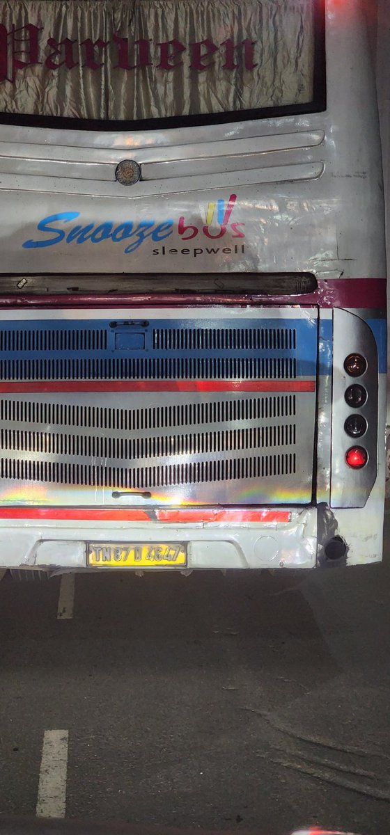 hkarthikk's tweet photo. Good Condition. @parveen_travels now adays govt buses are far better than privates. @coimbatore @Cbe_Dist_Police @CbeCorp @CollectorCbe #rto doesn't care about it. https://t.co/8PuhfuJ4bc