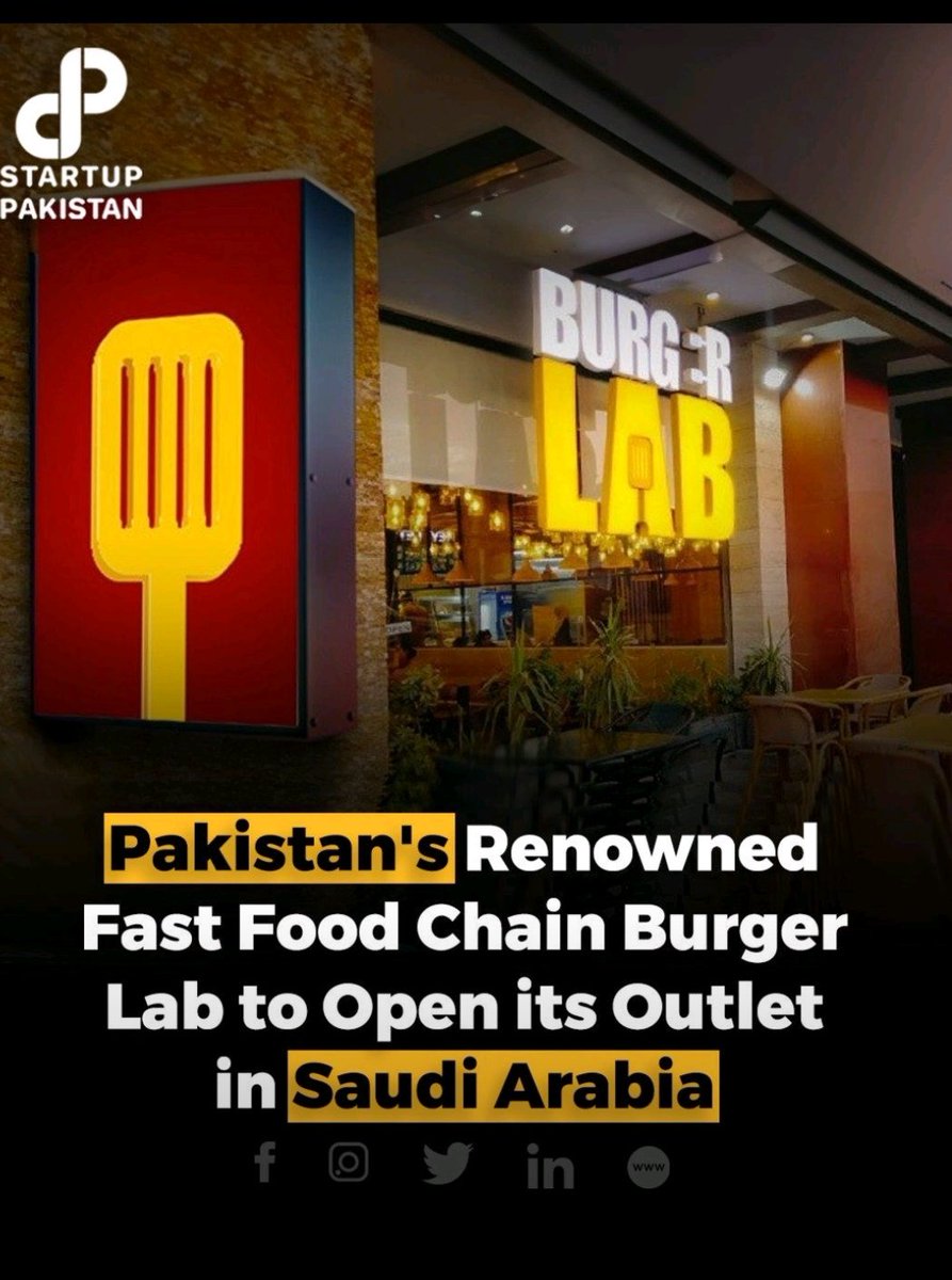 YazdanIlyas's tweet image. MashaAllah Keep growing. We want all famous Pakistani food chains all over the world.
#BurgerLab