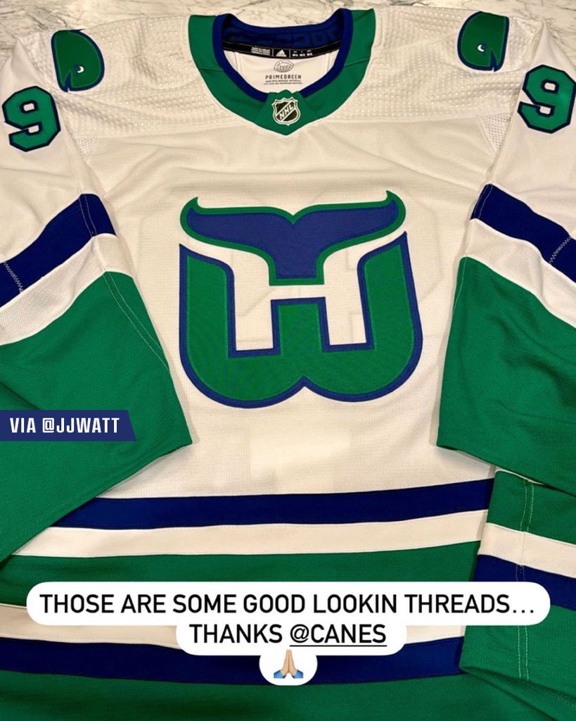canes whalers jersey