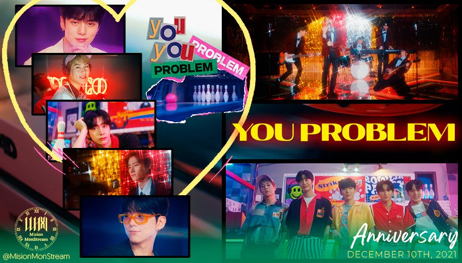 MisionMonStream's tweet image. [ES] ¡"And just dance, baby, let's just dance" 🎶 #YOUPROBLEM celebra su segundo aniversario! 

[EN] "And just dance, baby, let's just dance" 🎶 'You problem' celebrates its Second anniversary! 

💿 youtu.be/CuCzJx74US0

#MONSTA_X #WONHO