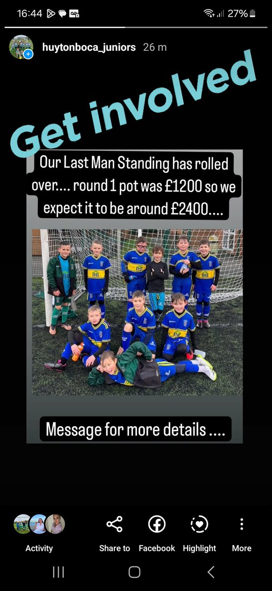 Our Last Man Standing has rollover.... see details below.
For more information, just message us 👍 👍