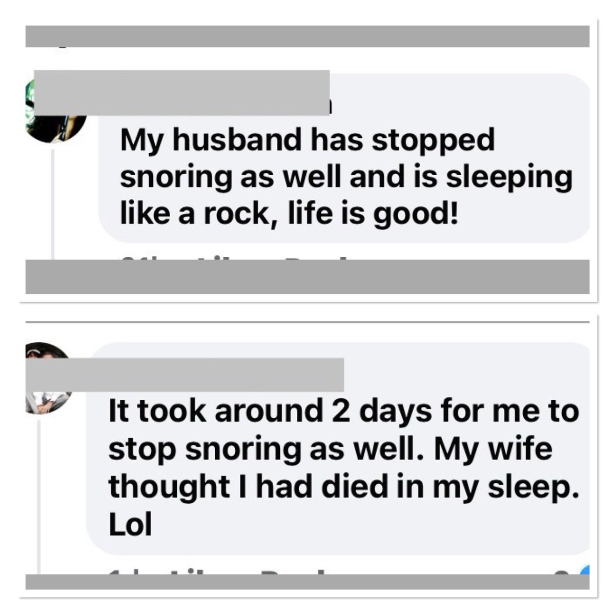 carnivormuscles's tweet photo. I collected a few comments on one of my FB post affirming that lots of people stop snoring after just a few days on the carnivore diet, just like my husband did! #meatheals https://t.co/d6r4hySZ7i