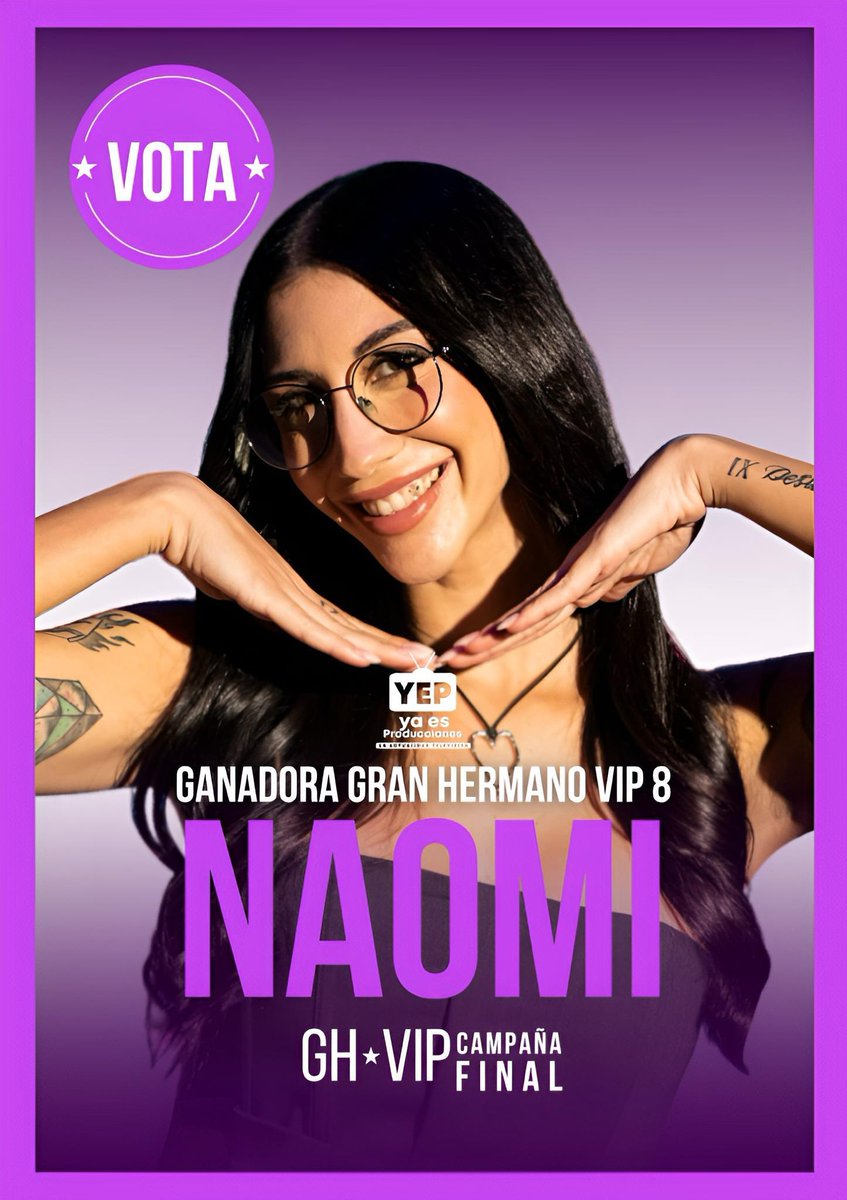 Starxisabril's tweet image. Vota Naomi o mil años de mala suerte.

 #GHVIP10D  #OTDirecto10D